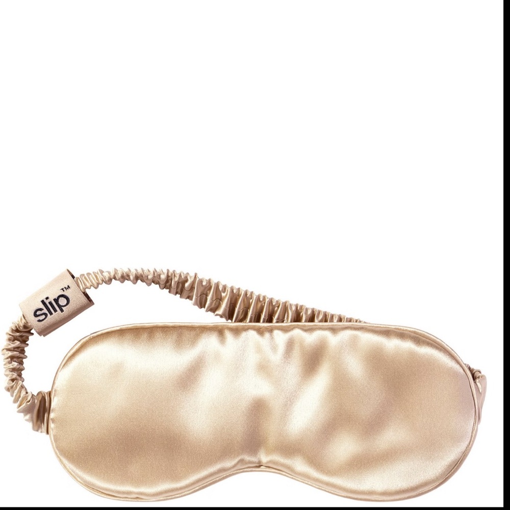 NWOT Slip Caramel Silk Eye mask